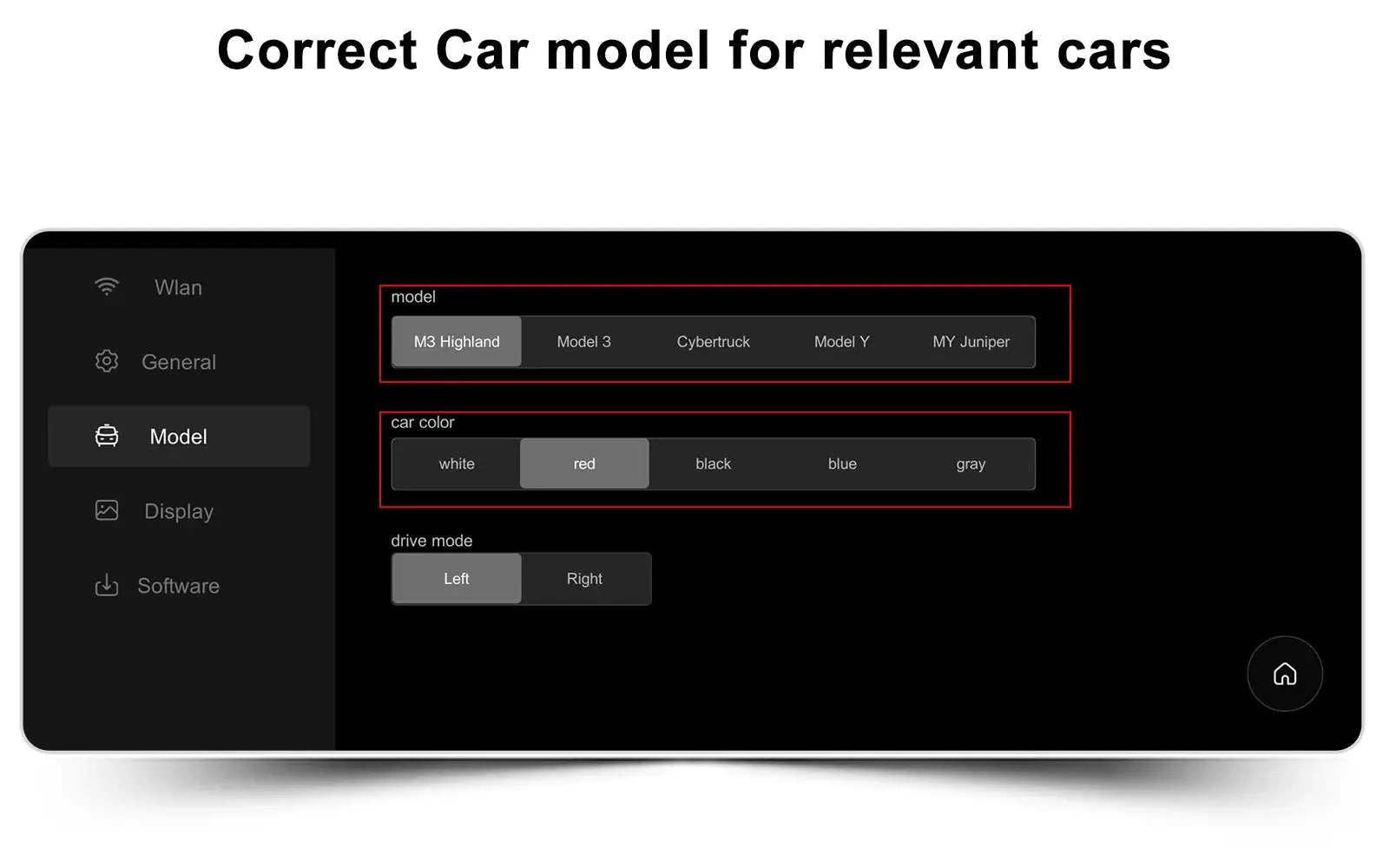 Model 3 Hud for Tesla Y Juniper Head Up Display Highland Instrument Cluster Air vent Dash Front Screen Camera Driver Monitor Ai-TechWorld 