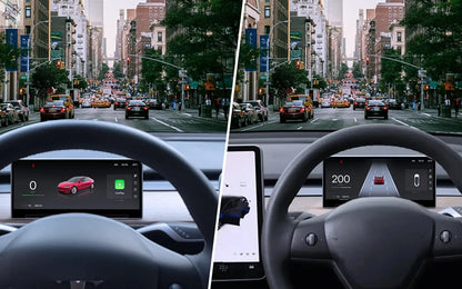 Model 3 Hud for Tesla Y Juniper Head Up Display Highland Instrument Cluster Air vent Dash Front Screen Camera Driver Monitor Ai-TechWorld 