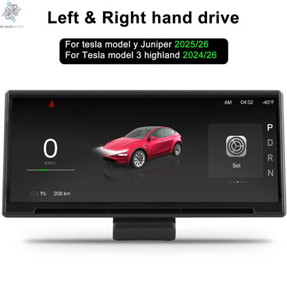 Model 3 Hud for Tesla Y Juniper Head Up Display Highland Instrument Cluster Air vent Dash Front Screen Camera Driver Monitor Ai-TechWorld 
