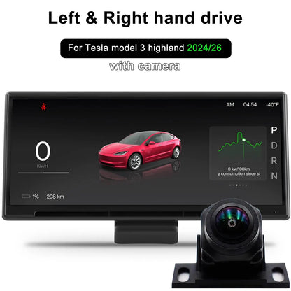 Model 3 Hud for Tesla Y Juniper Head Up Display Highland Instrument Cluster Air vent Dash Front Screen Camera Driver Monitor Ai-TechWorld 