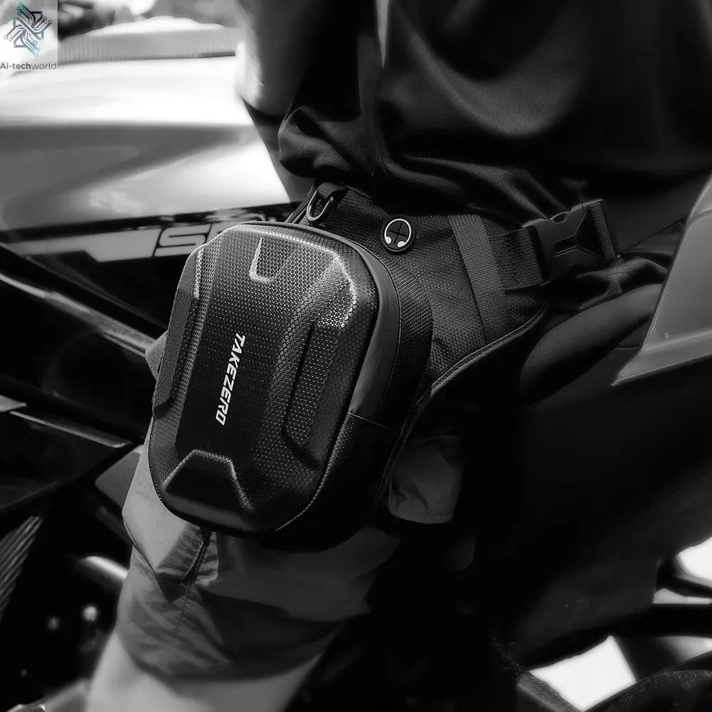 Motorcycle Leg Side Bag Travel Bag Waterproof Motorbike Waist Leg Bag Outdoor Sports Casual Fanny Pack Men Women Hip Bum Pack Ai-TechWorld 