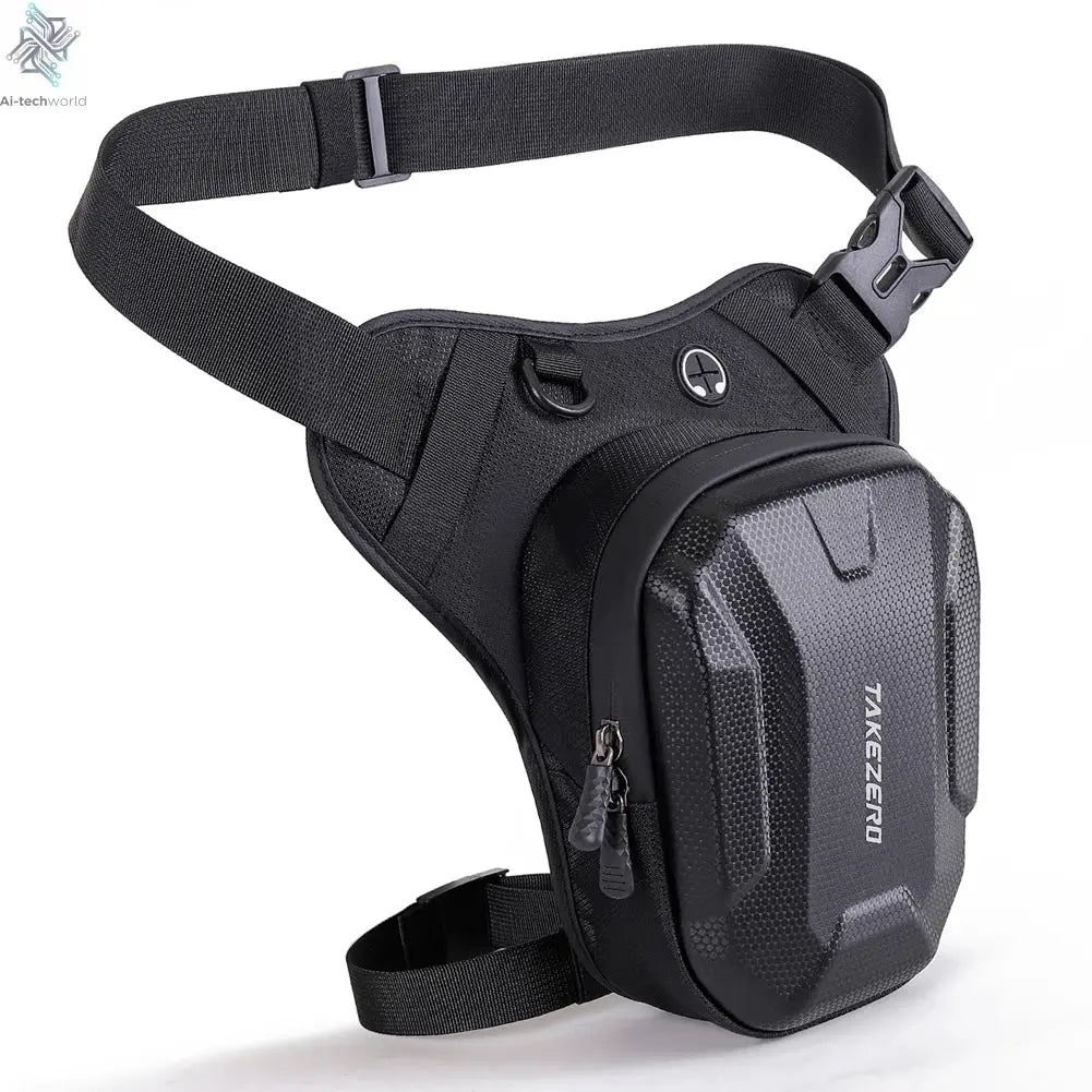 Motorcycle Leg Side Bag Travel Bag Waterproof Motorbike Waist Leg Bag Outdoor Sports Casual Fanny Pack Men Women Hip Bum Pack Ai-TechWorld 