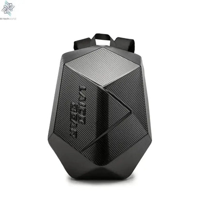 Motorcycle Rider Hard Shell Backpack Men Backpack  Oversized Easy Waterproof Riding Equipment Motorcycle Carbon Fiber Helmet Bag Ai-TechWorld 