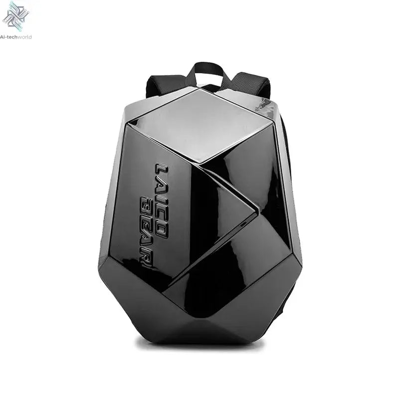 Motorcycle Rider Hard Shell Backpack Men Backpack  Oversized Easy Waterproof Riding Equipment Motorcycle Carbon Fiber Helmet Bag Ai-TechWorld 