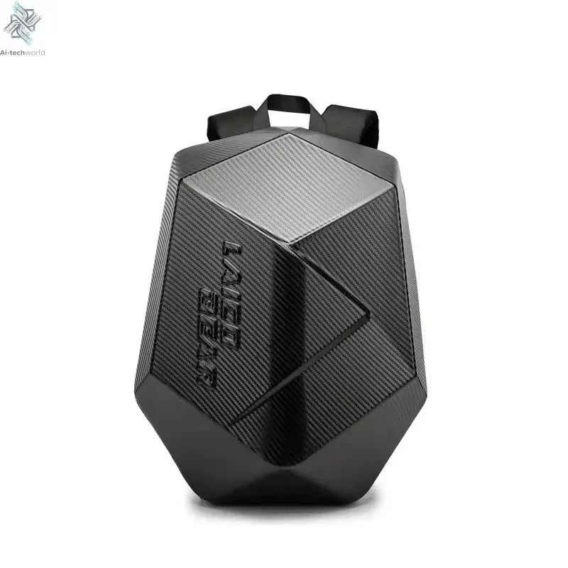 Motorcycle Rider Hard Shell Backpack Men Backpack  Oversized Easy Waterproof Riding Equipment Motorcycle Carbon Fiber Helmet Bag Ai-TechWorld 