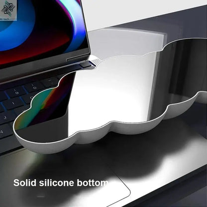 Mouse pad with wrist rest keyboard cloud anti-slip memory foam desktop office gamer mouse wrist rest Ai-TechWorld 