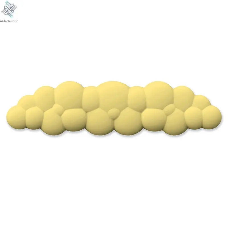Mouse pad with wrist rest keyboard cloud anti-slip memory foam desktop office gamer mouse wrist rest Ai-TechWorld 