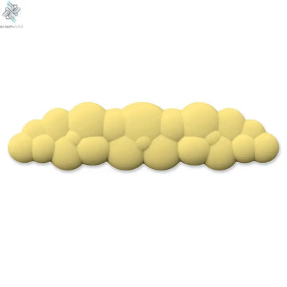 Mouse pad with wrist rest keyboard cloud anti-slip memory foam desktop office gamer mouse wrist rest Ai-TechWorld 