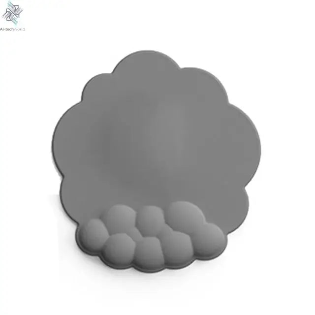 Mouse pad with wrist rest keyboard cloud anti-slip memory foam desktop office gamer mouse wrist rest Ai-TechWorld 