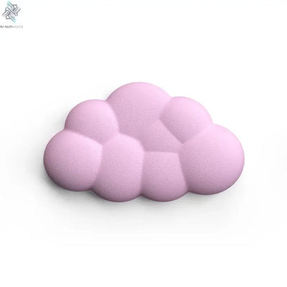 Mouse pad with wrist rest keyboard cloud anti-slip memory foam desktop office gamer mouse wrist rest Ai-TechWorld 