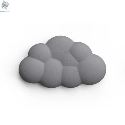 Mouse pad with wrist rest keyboard cloud anti-slip memory foam desktop office gamer mouse wrist rest Ai-TechWorld 