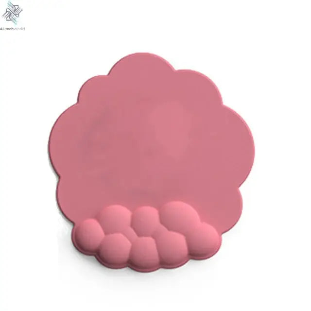 Mouse pad with wrist rest keyboard cloud anti-slip memory foam desktop office gamer mouse wrist rest Ai-TechWorld 