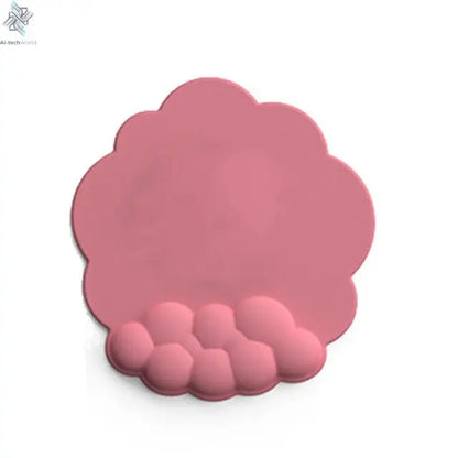 Mouse pad with wrist rest keyboard cloud anti-slip memory foam desktop office gamer mouse wrist rest Ai-TechWorld 