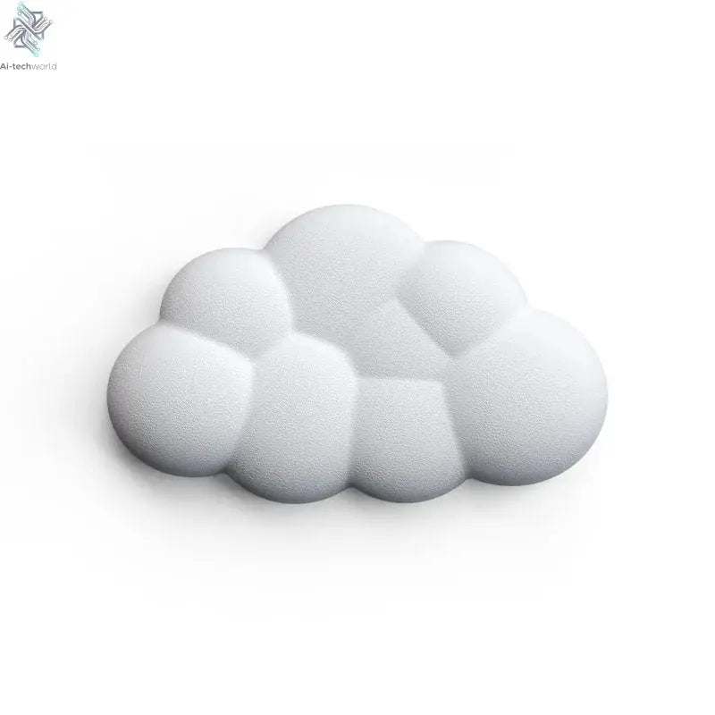 Mouse pad with wrist rest keyboard cloud anti-slip memory foam desktop office gamer mouse wrist rest Ai-TechWorld 