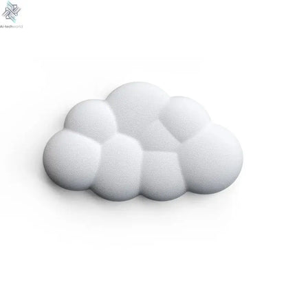 Mouse pad with wrist rest keyboard cloud anti-slip memory foam desktop office gamer mouse wrist rest Ai-TechWorld 