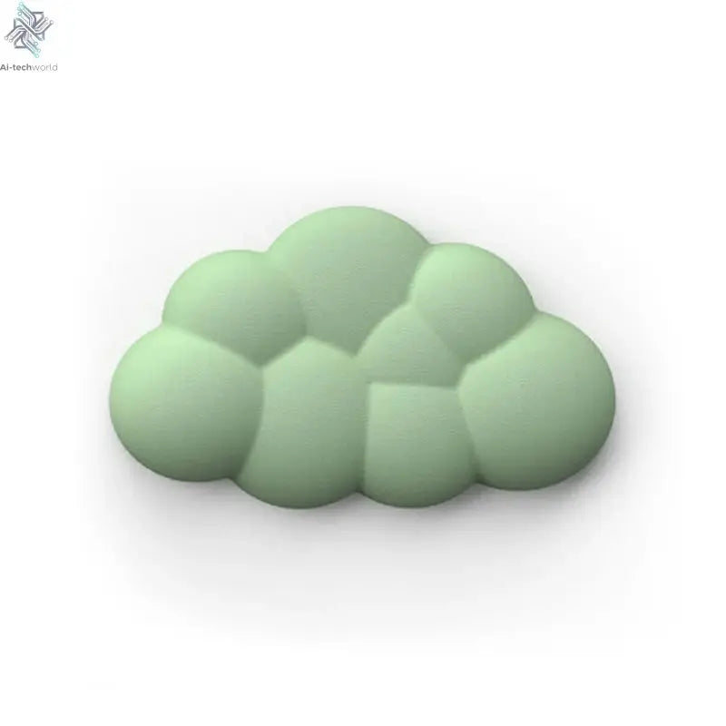 Mouse pad with wrist rest keyboard cloud anti-slip memory foam desktop office gamer mouse wrist rest Ai-TechWorld 