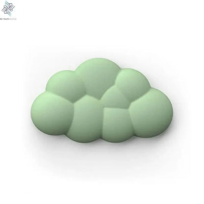 Mouse pad with wrist rest keyboard cloud anti-slip memory foam desktop office gamer mouse wrist rest Ai-TechWorld 