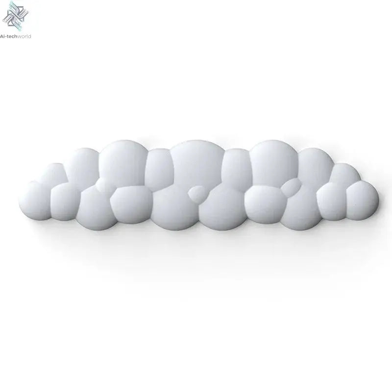 Mouse pad with wrist rest keyboard cloud anti-slip memory foam desktop office gamer mouse wrist rest Ai-TechWorld 