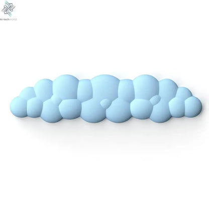 Mouse pad with wrist rest keyboard cloud anti-slip memory foam desktop office gamer mouse wrist rest Ai-TechWorld 