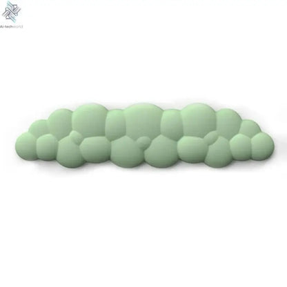 Mouse pad with wrist rest keyboard cloud anti-slip memory foam desktop office gamer mouse wrist rest Ai-TechWorld 