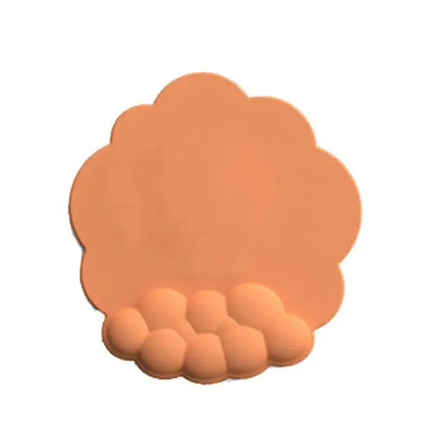 Mouse pad with wrist rest keyboard cloud anti-slip memory foam desktop office gamer mouse wrist rest Ai-TechWorld 