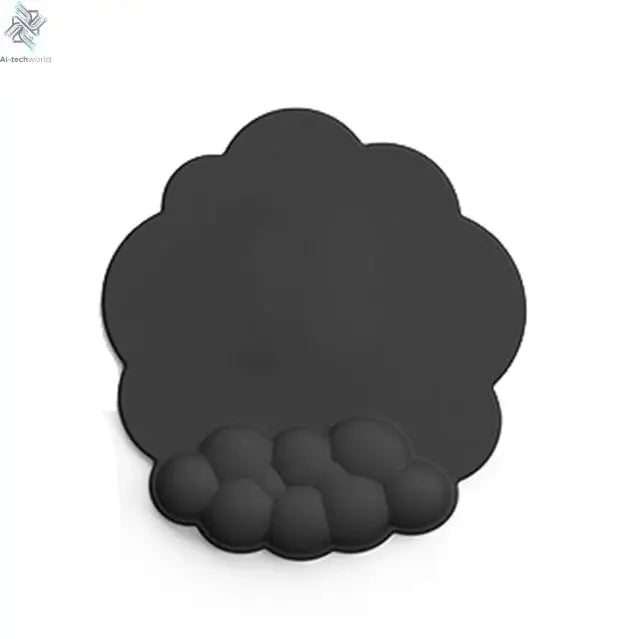 Mouse pad with wrist rest keyboard cloud anti-slip memory foam desktop office gamer mouse wrist rest Ai-TechWorld 