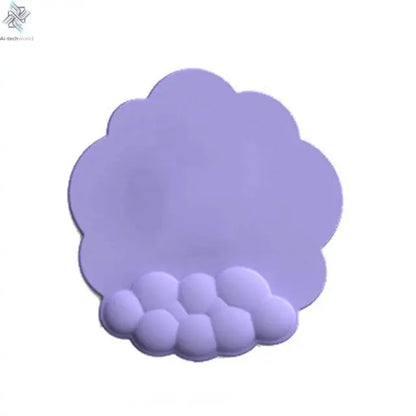 Mouse pad with wrist rest keyboard cloud anti-slip memory foam desktop office gamer mouse wrist rest Ai-TechWorld 