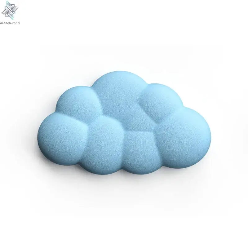 Mouse pad with wrist rest keyboard cloud anti-slip memory foam desktop office gamer mouse wrist rest Ai-TechWorld 