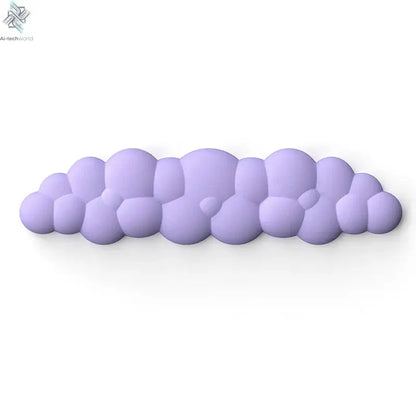 Mouse pad with wrist rest keyboard cloud anti-slip memory foam desktop office gamer mouse wrist rest Ai-TechWorld 