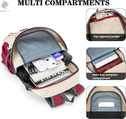 Multi Functional Large Capacity Travel Bag For Women Waterproof Outdoor Hiking Climbing Sports Backpack Lightweight Folding Bag Ai-TechWorld 