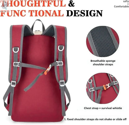 Multi Functional Large Capacity Travel Bag For Women Waterproof Outdoor Hiking Climbing Sports Backpack Lightweight Folding Bag Ai-TechWorld 