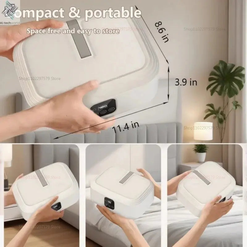 Multifunctional Dryer Portable Clothing Dryer Compact Foldable Laundry Dryer Machine with Dryer Bag and Time Setting Dryer Ai-TechWorld 