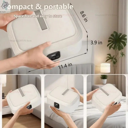 Multifunctional Dryer Portable Clothing Dryer Compact Foldable Laundry Dryer Machine with Dryer Bag and Time Setting Dryer Ai-TechWorld 