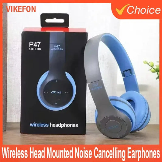 Multifunctional Portable Foldable Headmounted Wireless Bluetooth 5.0 Headset For Bluetooth connection TF Card Wired Connection Ai-TechWorld 