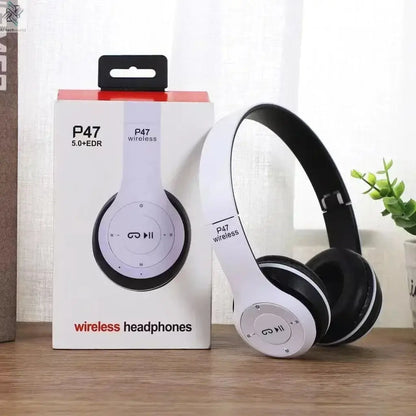Multifunctional Portable Foldable Headmounted Wireless Bluetooth 5.0 Headset For Bluetooth connection TF Card Wired Connection Ai-TechWorld 