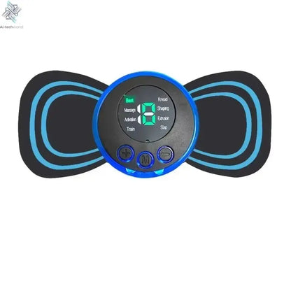 Muscle Electric Massager 2/3/4 Pcs EMS Neck Massage Machine 8 Modes 19 Levels of Strength Vibrater Instrument Treatment - Ai - TechWorld
