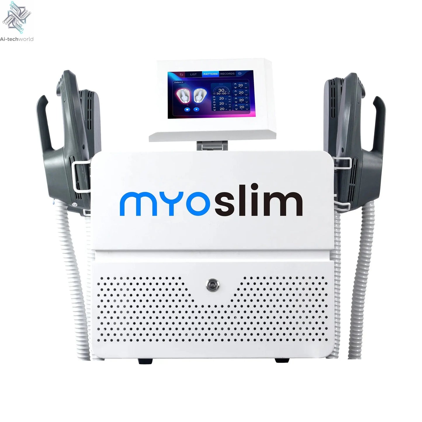 Myoslim Machines HI - EMT RF EMS Electromagnetic Muscle Stimulator Professional Sculp 6500w 5 Handle Pelvic - Ai - TechWorld