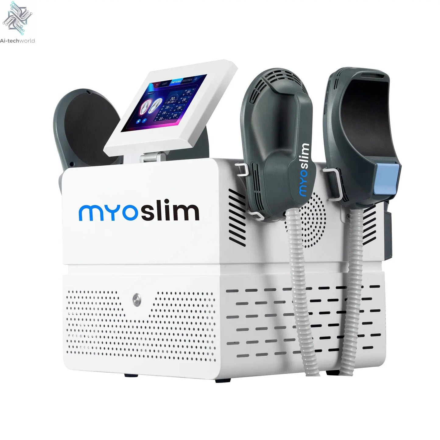Myoslim Machines HI - EMT RF EMS Electromagnetic Muscle Stimulator Professional Sculp 6500w 5 Handle Pelvic - Ai - TechWorld