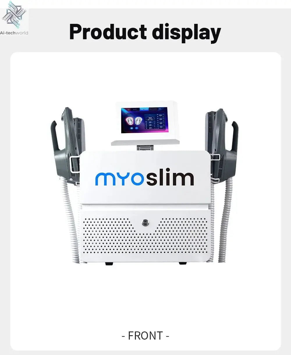 Myoslim Machines HI - EMT RF EMS Electromagnetic Muscle Stimulator Professional Sculp 6500w 5 Handle Pelvic - Ai - TechWorld