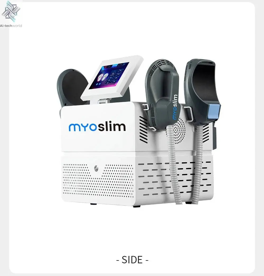 Myoslim Machines HI - EMT RF EMS Electromagnetic Muscle Stimulator Professional Sculp 6500w 5 Handle Pelvic - Ai - TechWorld