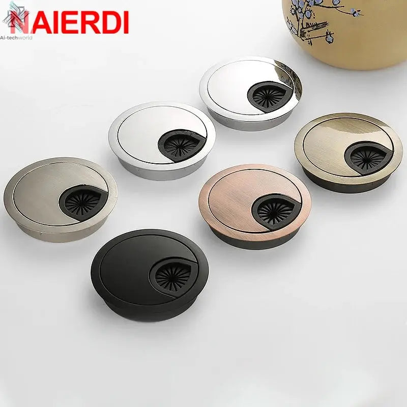 NAIERDI Zinc Alloy Mechanical Door Stop Nail Free Door Stopper Door Holders Catch Floor Stop Doorstop Furniture Door Hardware Ai-TechWorld 
