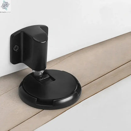 NAIERDI Zinc Alloy Mechanical Door Stop Nail Free Door Stopper Door Holders Catch Floor Stop Doorstop Furniture Door Hardware Ai-TechWorld 