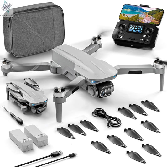 NBD Drone with Camera 4K for Adults Easy GPS Quadcopter for Beginner Brushless Motor 5GHz Transmission Auto Return Home Ai-TechWorld 