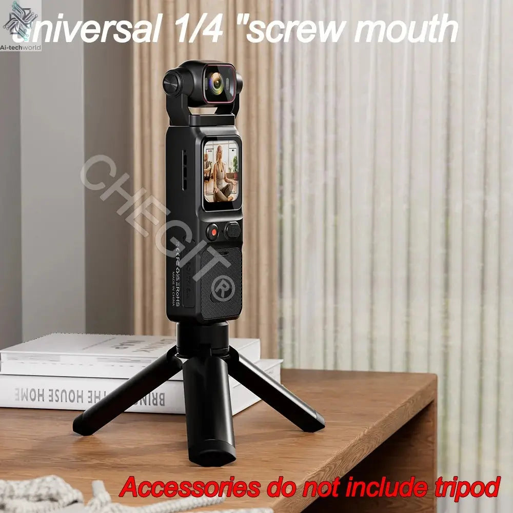 NEW 4K Touchscreen Pocket Camera WIFI Outdoor DV 180°Rotatable UHD Anti-shake Bodycam Sports Action Portable Security Recorder Ai-TechWorld 
