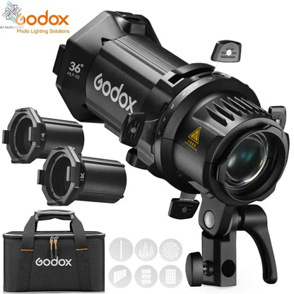 NEW GODOX MLP Spotlight Mount Set 19° / 26° / 36° Lighting Modifiers Godox Mount Lights Accessories for ML60 BI ML30 BI Ai-TechWorld 