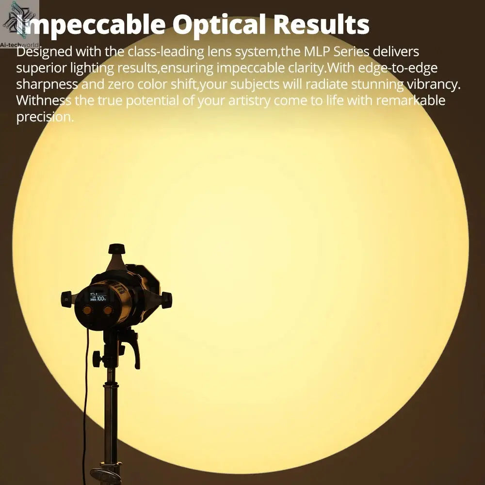 NEW GODOX MLP Spotlight Mount Set 19° / 26° / 36° Lighting Modifiers Godox Mount Lights Accessories for ML60 BI ML30 BI Ai-TechWorld 