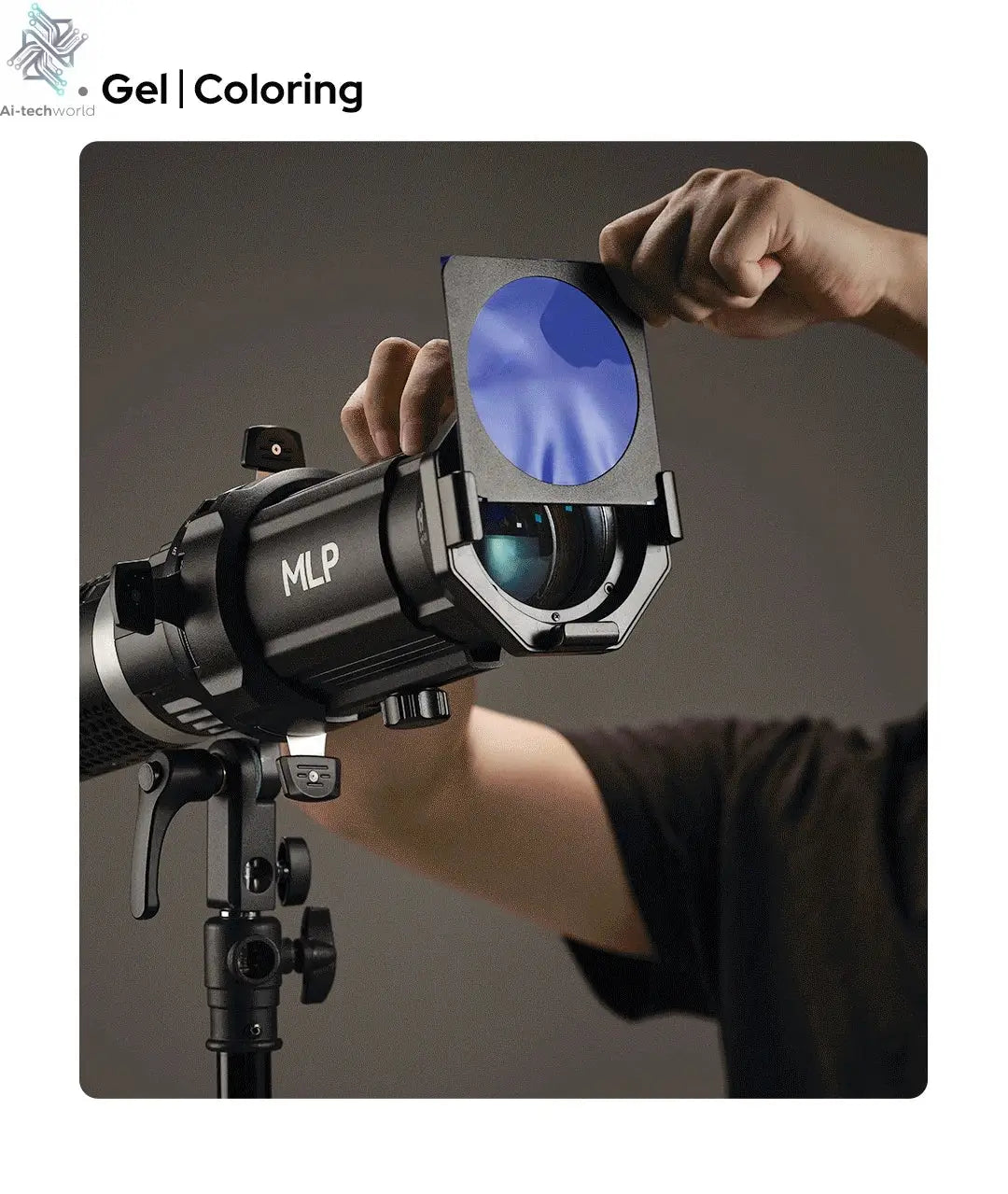 NEW GODOX MLP Spotlight Mount Set 19° / 26° / 36° Lighting Modifiers Godox Mount Lights Accessories for ML60 BI ML30 BI Ai-TechWorld 