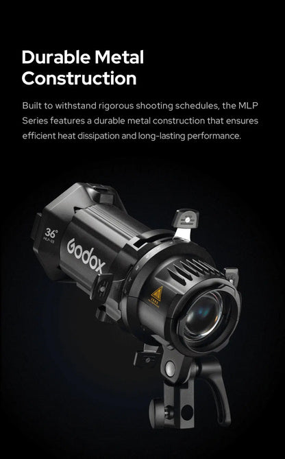 NEW GODOX MLP Spotlight Mount Set 19° / 26° / 36° Lighting Modifiers Godox Mount Lights Accessories for ML60 BI ML30 BI Ai-TechWorld 