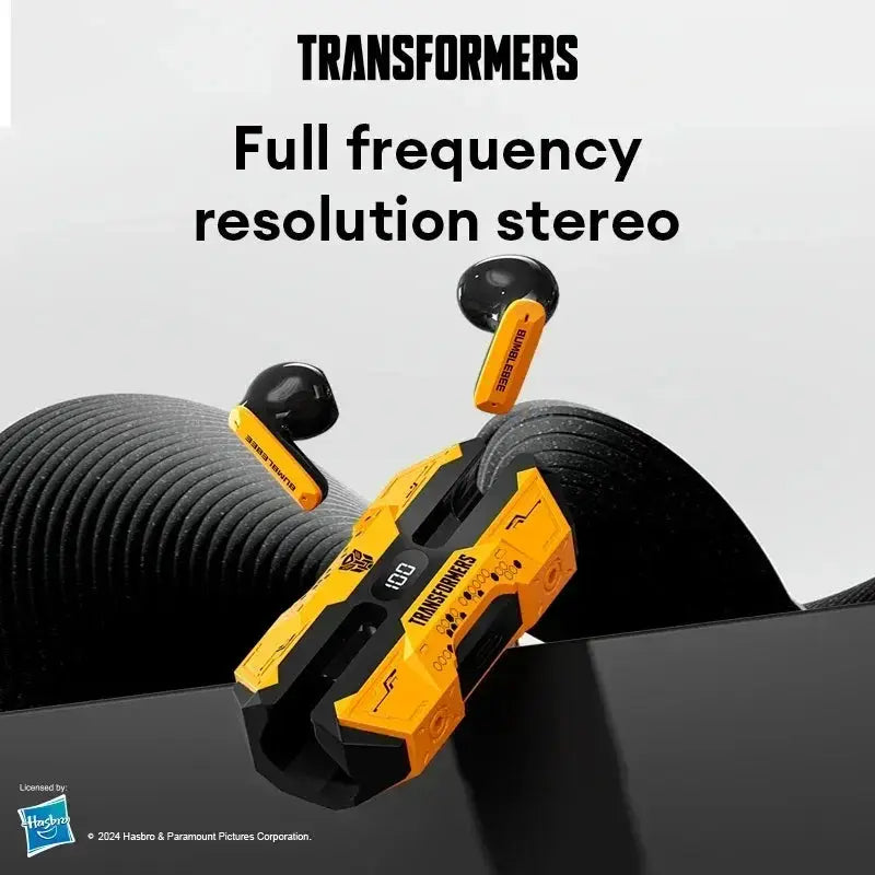 NEW TRANSFORMERS TF-T51 Bluetooth Wireless Earphones Low Latency Gaming Earbuds Long Endurance High Music Headphones Ai-TechWorld 