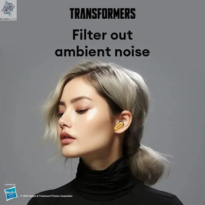 NEW TRANSFORMERS TF-T51 Bluetooth Wireless Earphones Low Latency Gaming Earbuds Long Endurance High Music Headphones Ai-TechWorld 